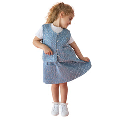 Patique Payetli Denim Etek