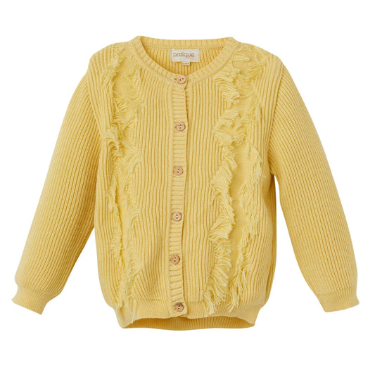 Patique Sarı Püskül Detaylı Hırka