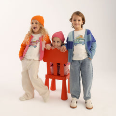 Patique Renk Bloklu Hırka Erkek