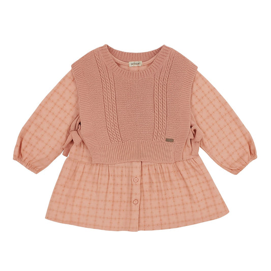 Patique Triko Süveterli Brode Elbise