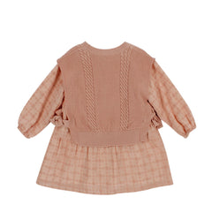 Patique Triko Süveterli Brode Elbise