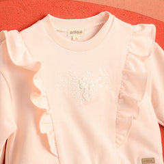 Patique Tütülü Sweat Elbise