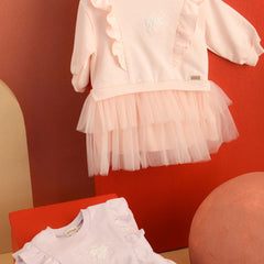 Patique Tütülü Sweat Elbise