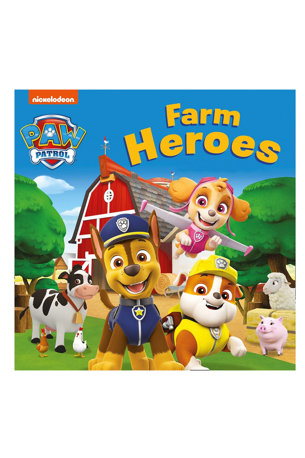 Paw Patrol Board Bk Farm Brd