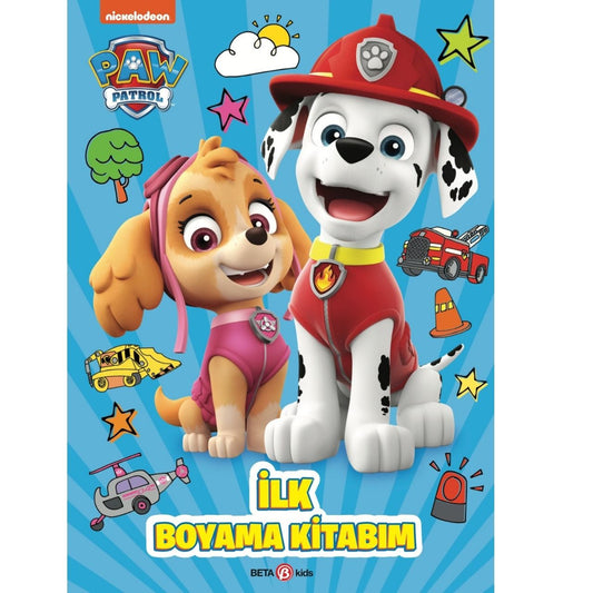 Beta Kids Paw Patrol İlk Boyama Kitabım