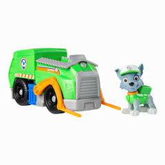 Paw Patrol Rocky Figürü ve Geri Dönüşüm Kamyonu
