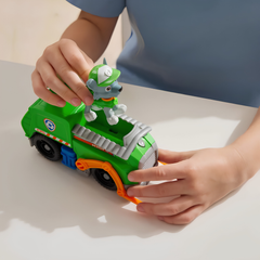 Paw Patrol Rocky Figürü ve Geri Dönüşüm Kamyonu