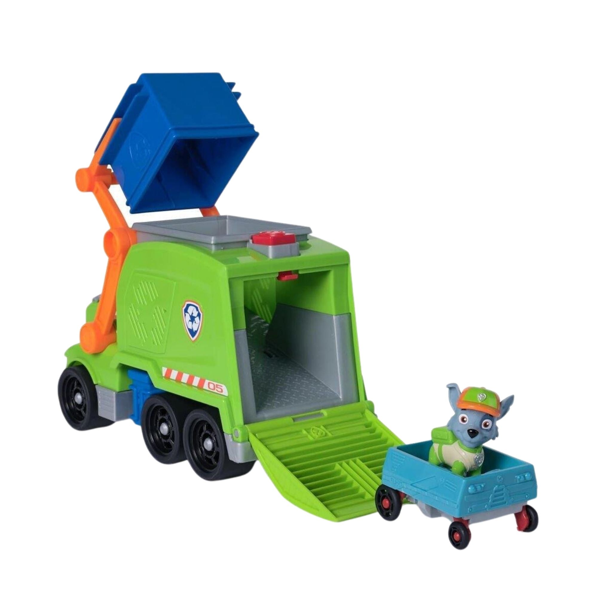 Paw Patrol Rocky ve Geri Dönüşüm Kamyonu