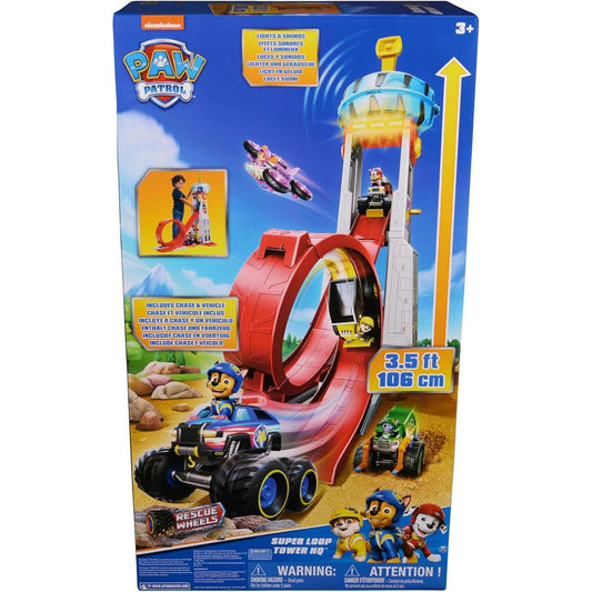 Paw Patrol Sesli ve Işıklı Rescue Wheela Temalı Oyun Seti 106 cm