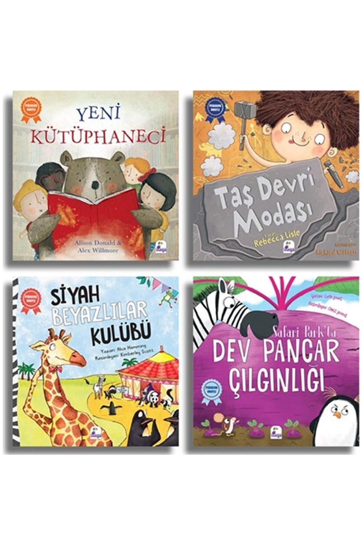 Pedagog Onaylı Uyku Vakti Hikayeleri Seti 2 (4 Kitap)