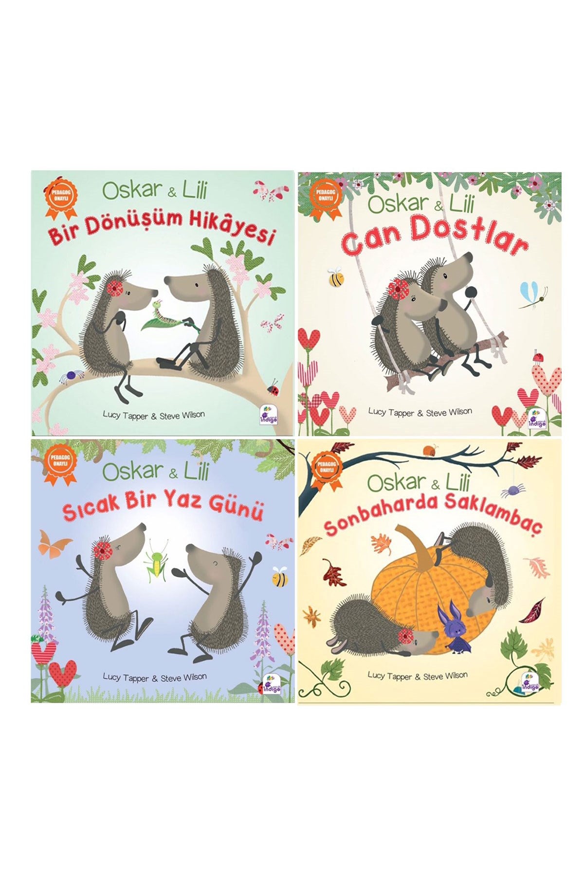 İndigo Çocuk Pedagog Onaylı Uyku Vakti Hikayeleri Seti 3 (4 Kitap) - Welcome Baby