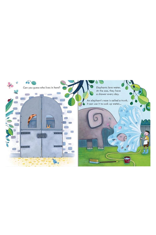 The Usborne Peep Inside The Zoo