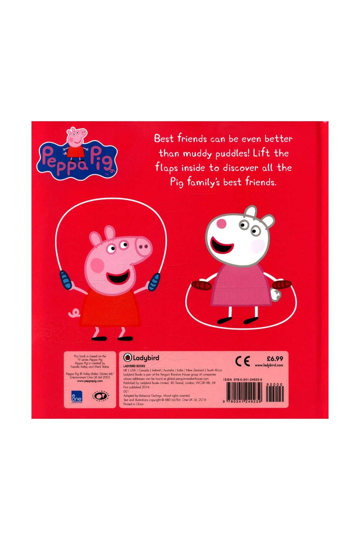 Peppa Pig: Best Friends Lift the flap book