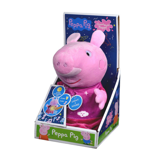 Peppa Pig Işıklı Ve Sesli İyi Geceler Peppa Peluş