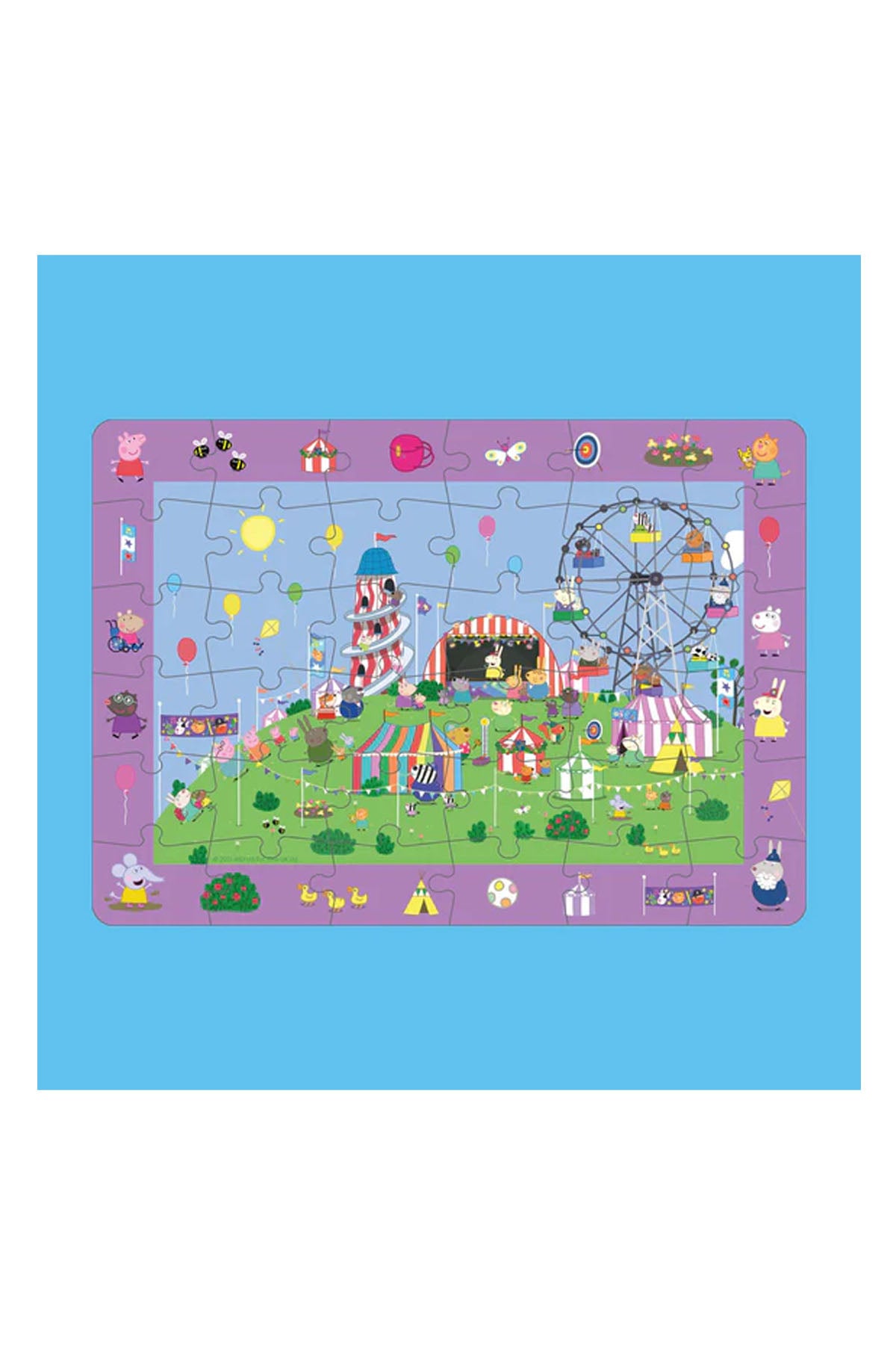 Peppa Pig - Look & Find Puzzle: Children's Festival - 36 Parça Yapboz ve Gözlem Oyunu