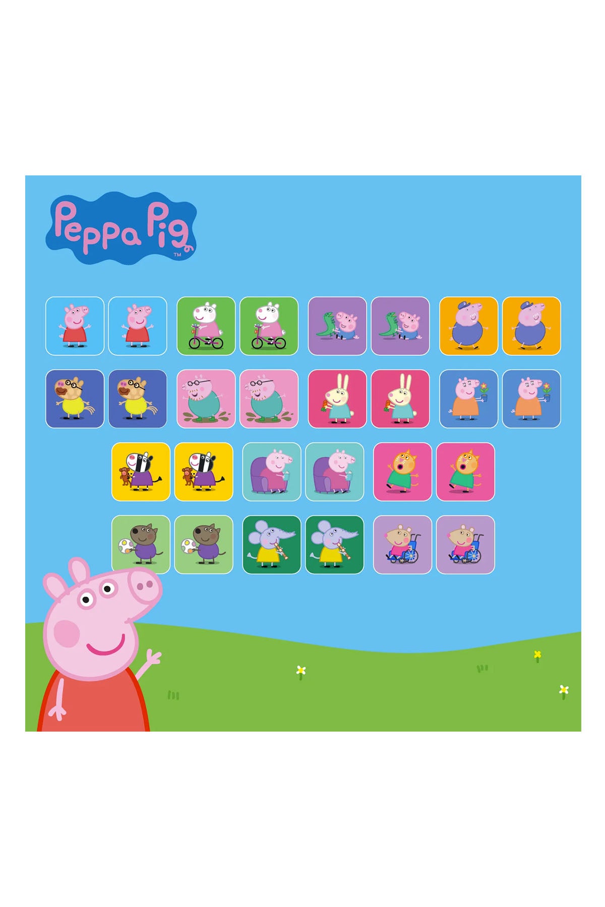 Peppa Pig - Memory Card Game