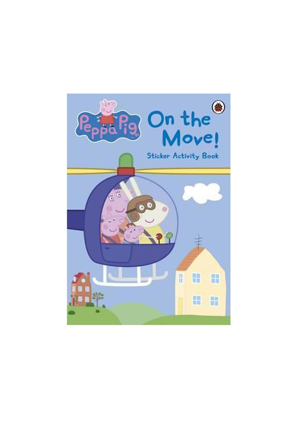 Peppa Pig: On the Move sticker activity book