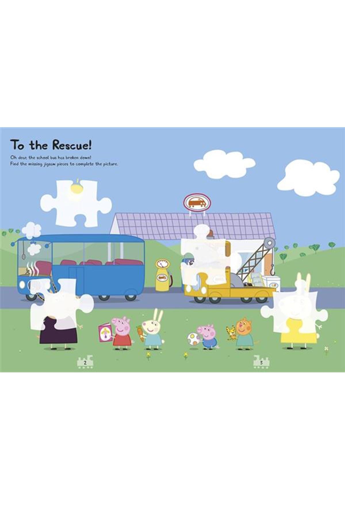 Peppa Pig: On the Move sticker activity book