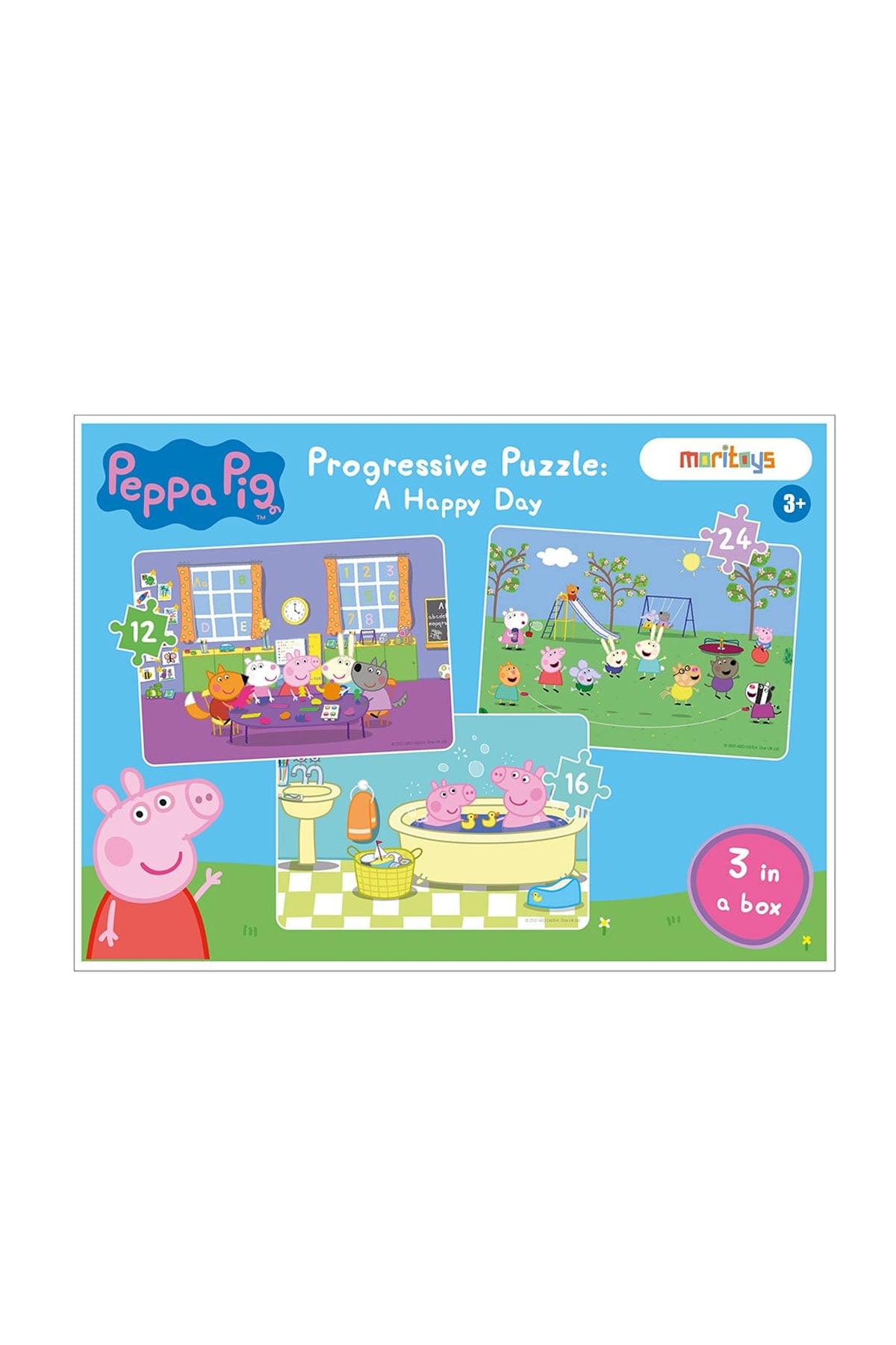 Peppa Pig - Progressive Puzzle: A Happy Day