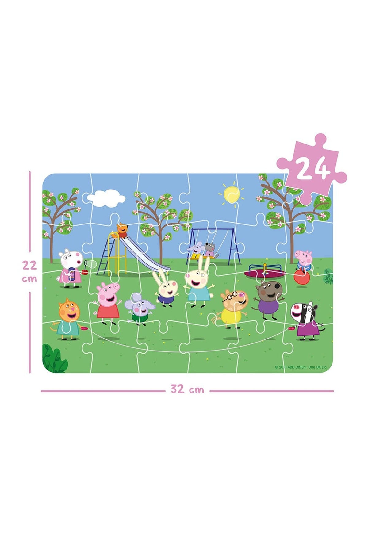 Peppa Pig - Progressive Puzzle: A Happy Day