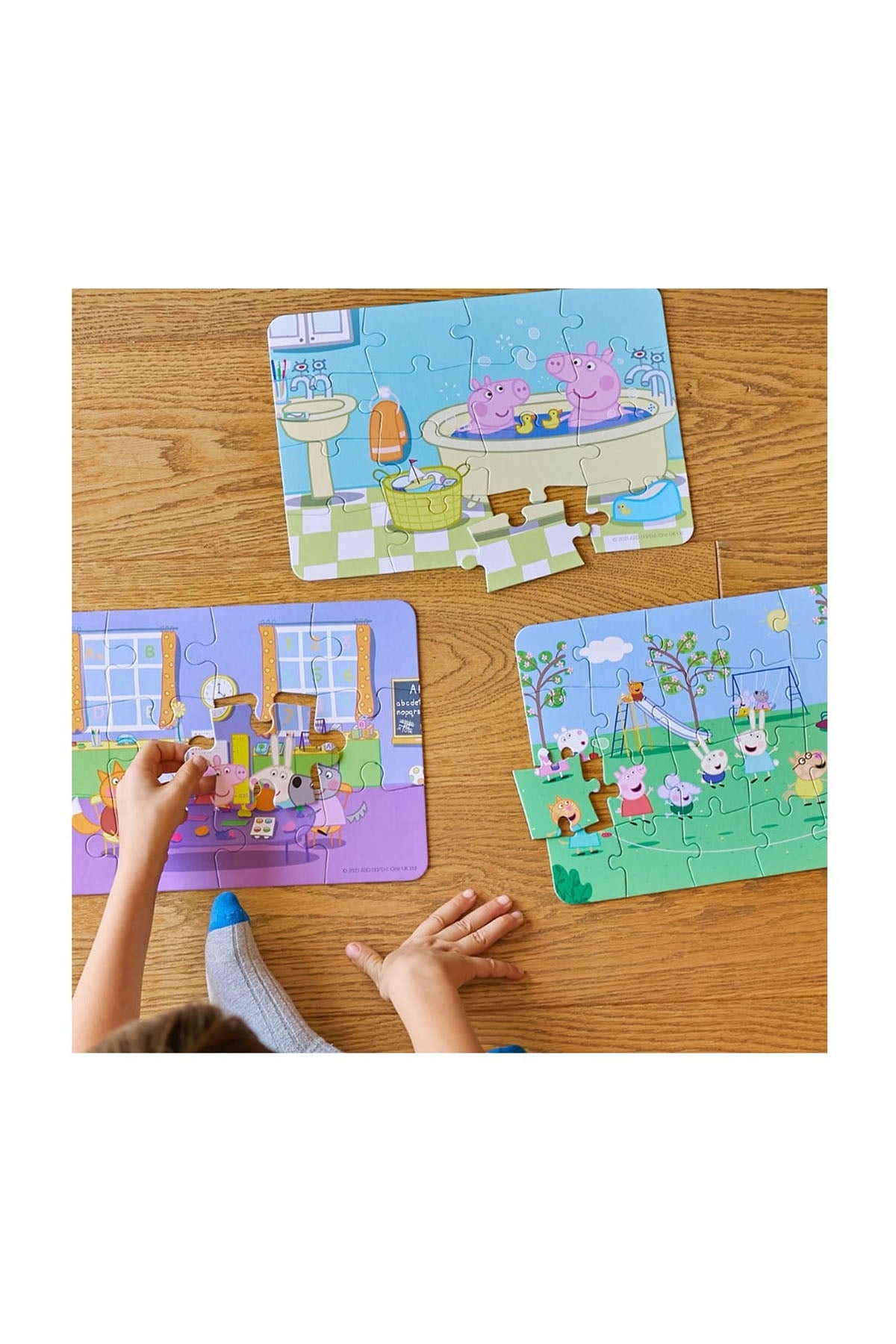 Peppa Pig - Progressive Puzzle: A Happy Day