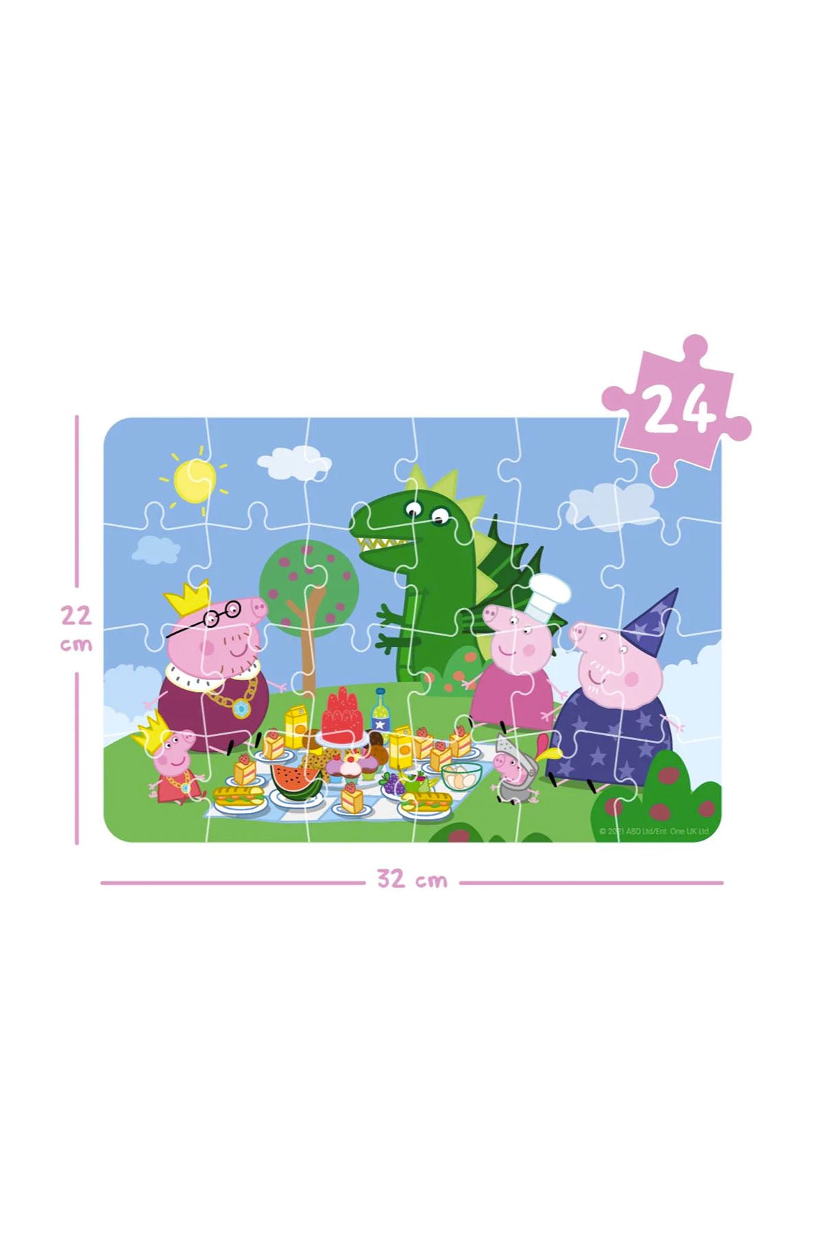 Peppa Pig - Progressive Puzzle: Outdoor Fun