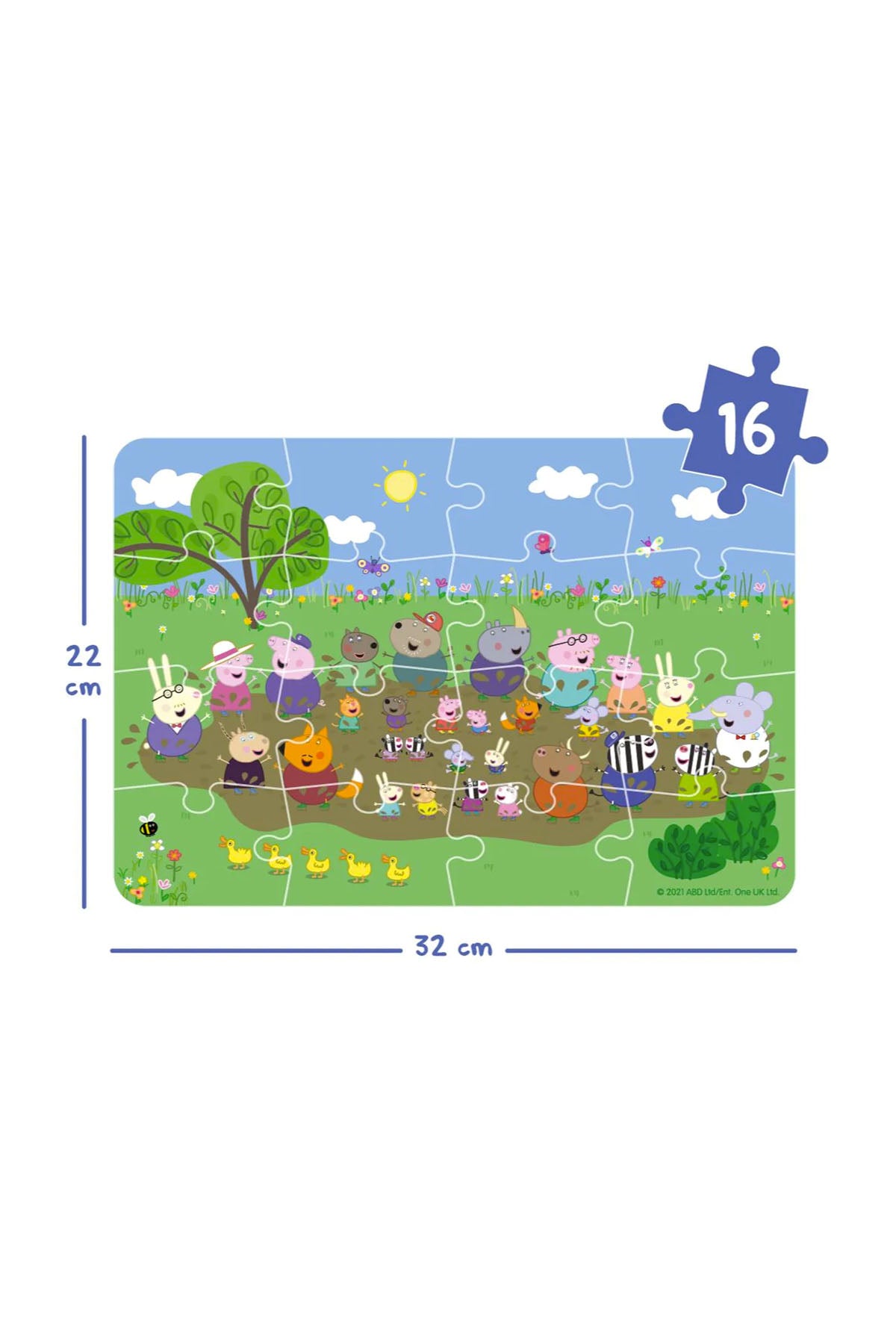 Peppa Pig - Progressive Puzzle: Outdoor Fun