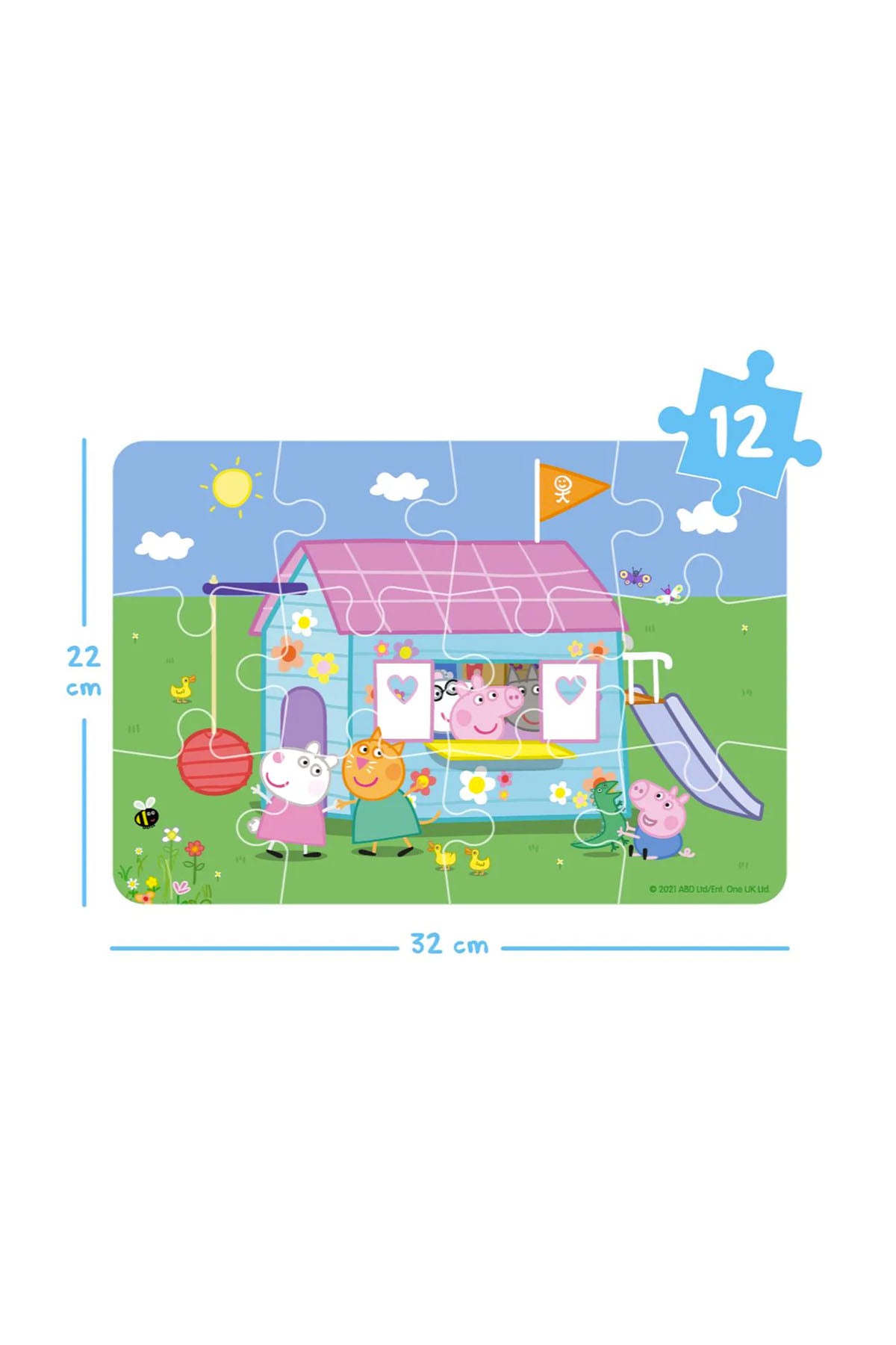 Peppa Pig - Progressive Puzzle: Outdoor Fun