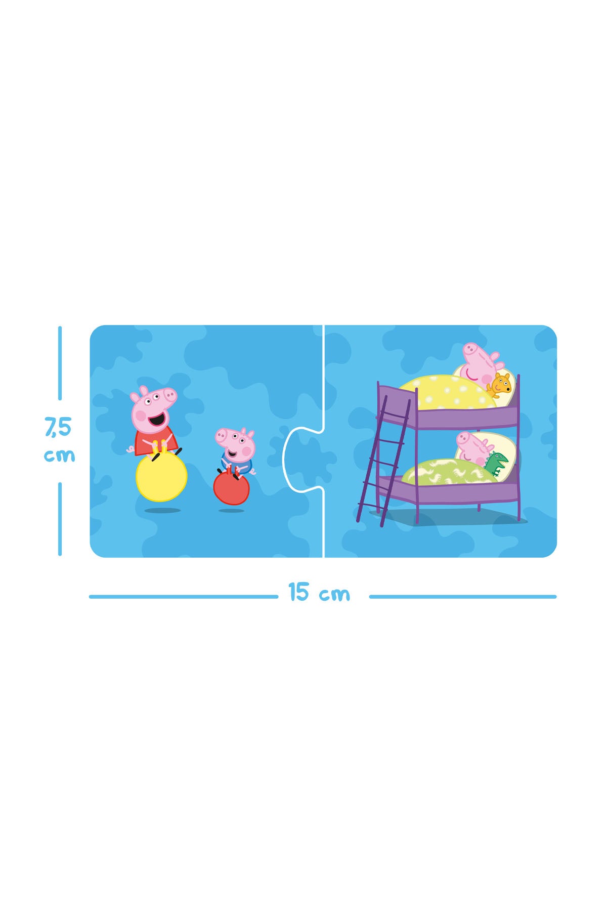 Peppa Pig - Puzzle Duo: Opposites