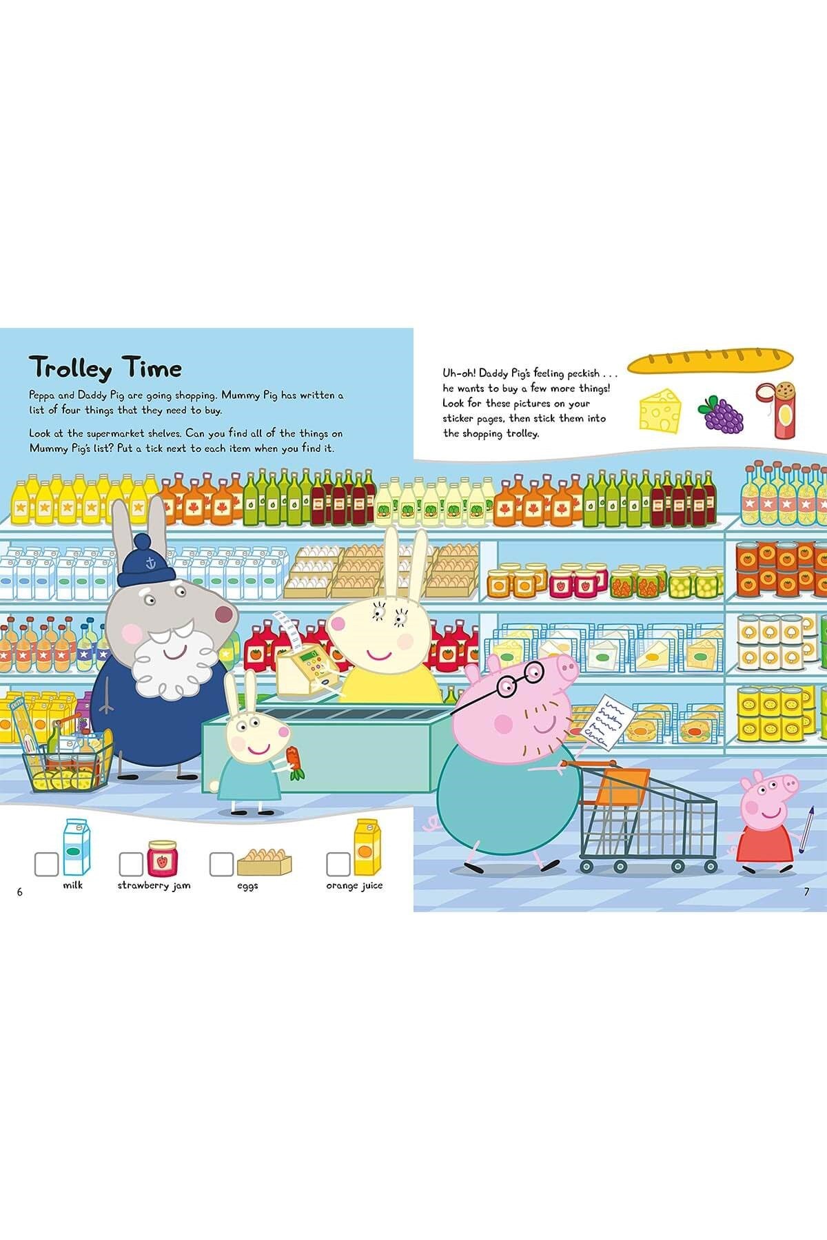 Peppa Pig Super Stickers Activity Book