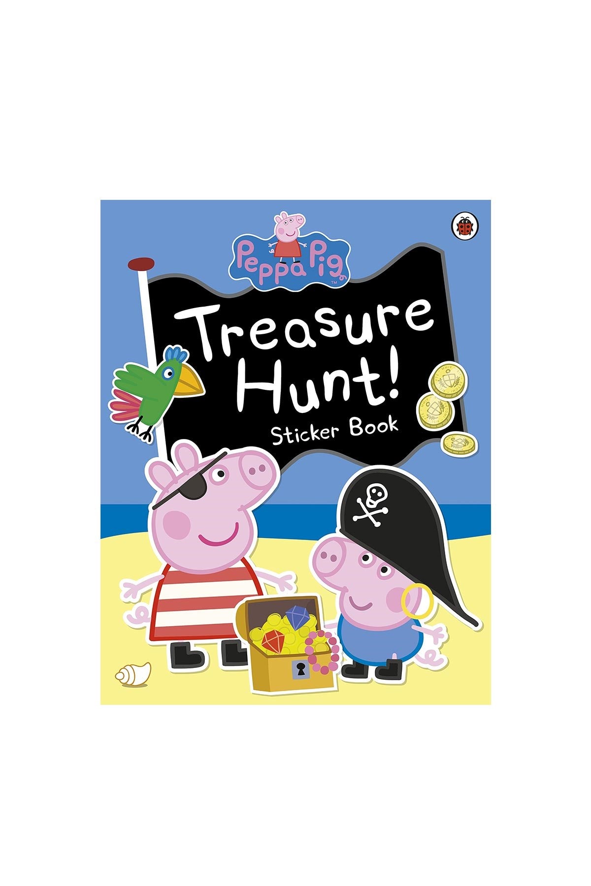 Peppa Pig: Treasure Hunt sticker book - Welcome Baby