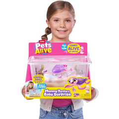 Pets Alive Yüzen Kaplumbağa Ailesi 9560