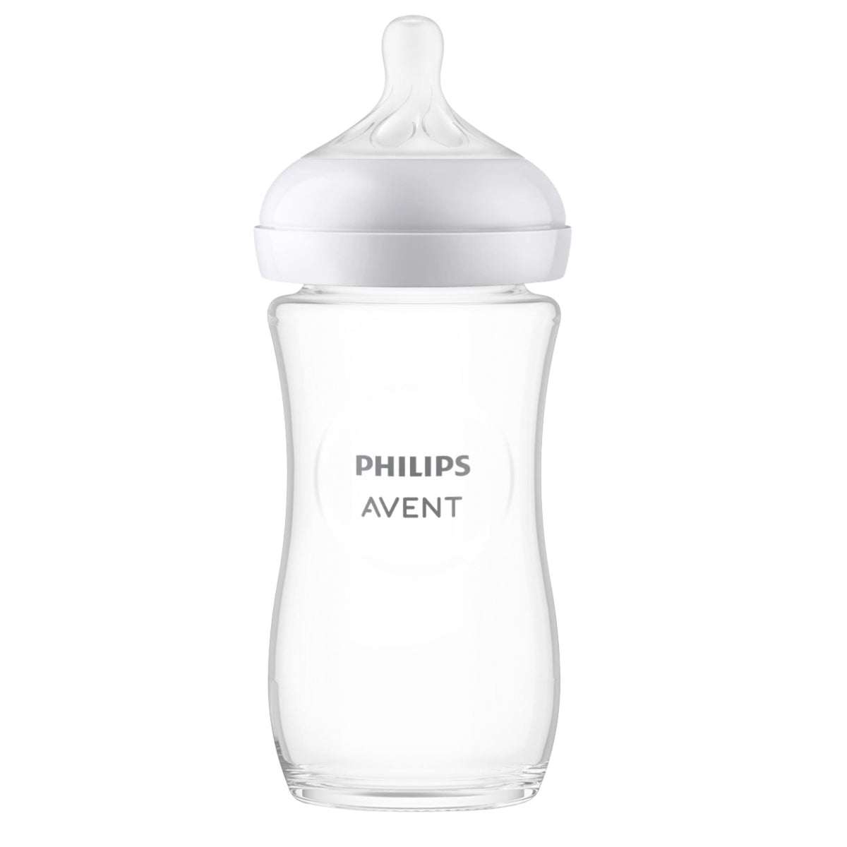 Philips Avent Doğal Tepkili Cam Biberon 240ml 1+ Ay