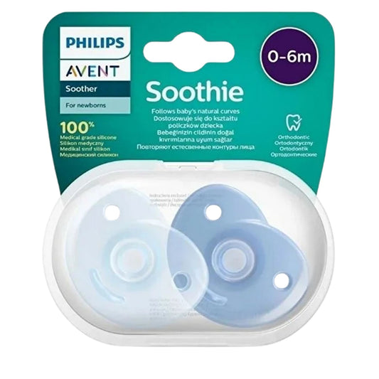 Philips Avent Soothie Emzik 0-6 Ay Erkek 2'li