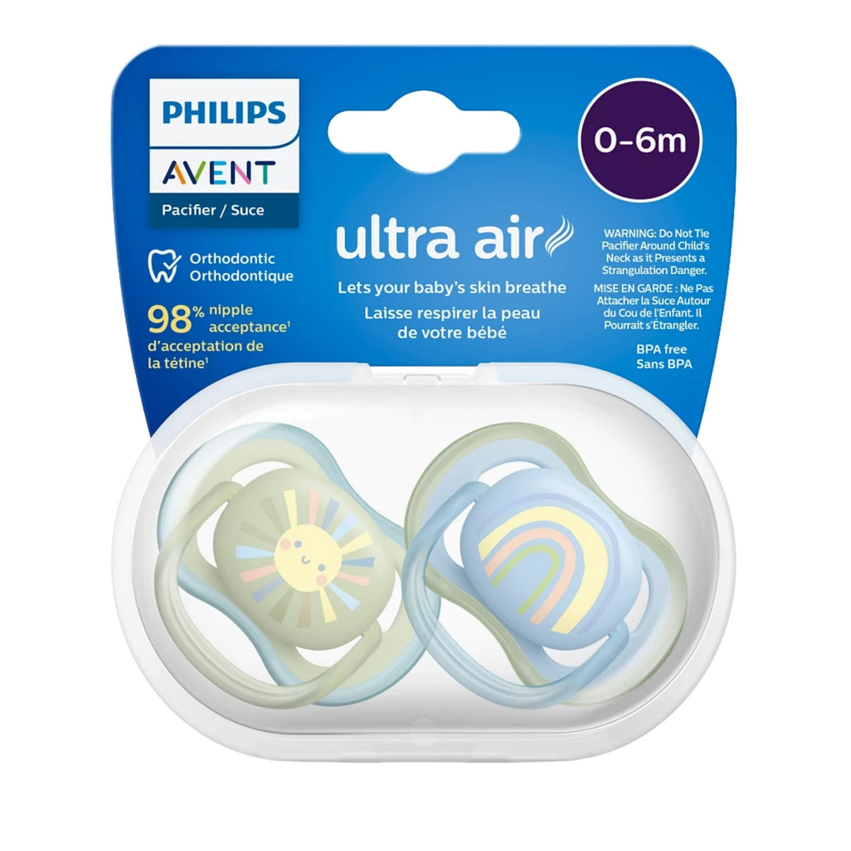 Philips Avent Ultra Air 2'li Emzik 0-6 Ay