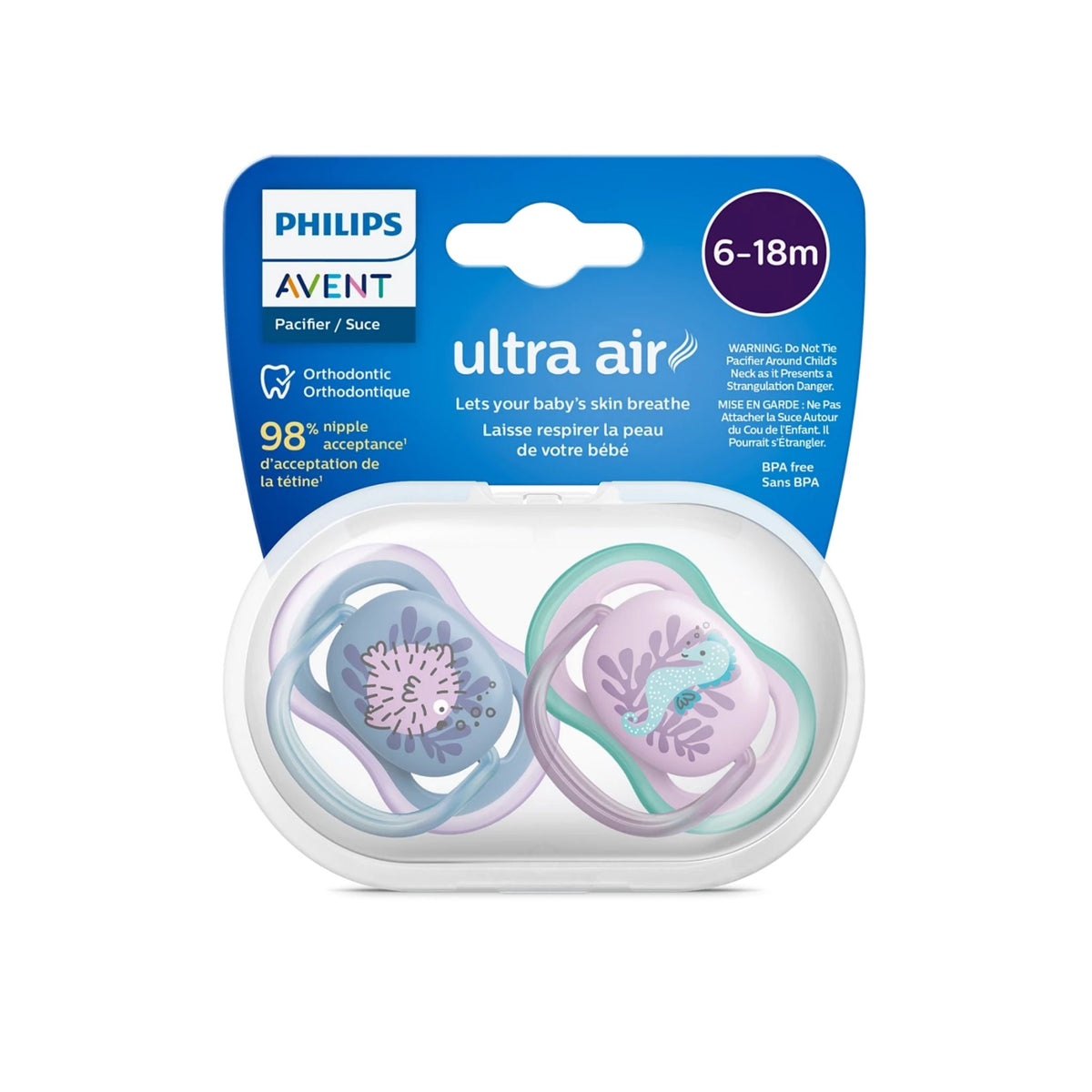 Philips Avent Ultra Air 2'li Emzik 6-18 Ay