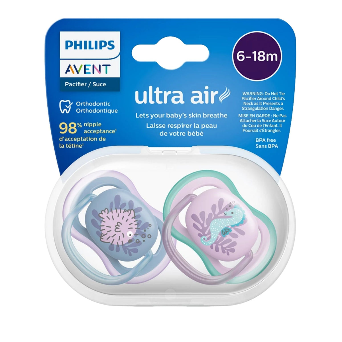 Philips Avent Ultra Air 2'li Emzik 6-18 Ay