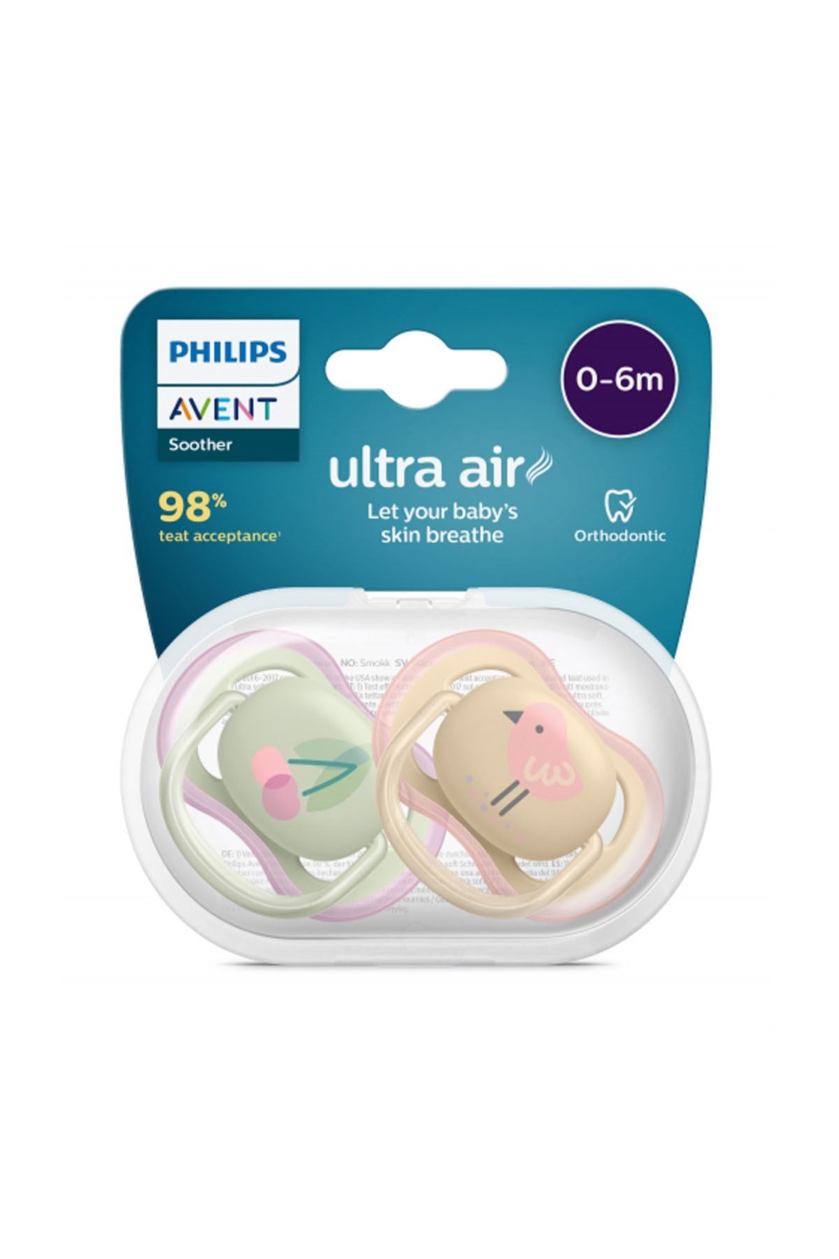 Philips Avent Ultra Air Emzik 0-6 Ay 2 Li Kız