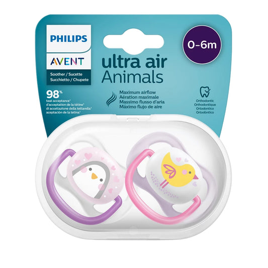 Philips Avent Ultra Air Emzik 0-6 Ay Kız 2'li