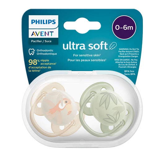 Philips Avent Ultra Yumuşak Emzik 0-6 Ay 2'li Erkek