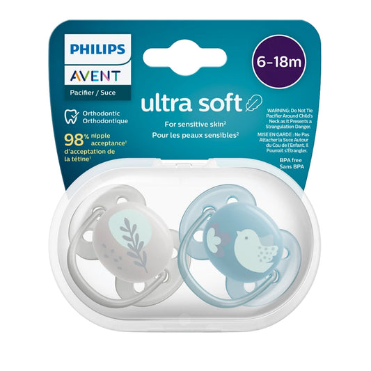 Philips Avent Ultra Yumuşak Emzik 6-18 Ay 2'li Erkek