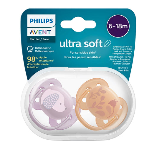 Philips Avent Ultra Yumuşak Emzik 6-18 Ay 2'li Kız