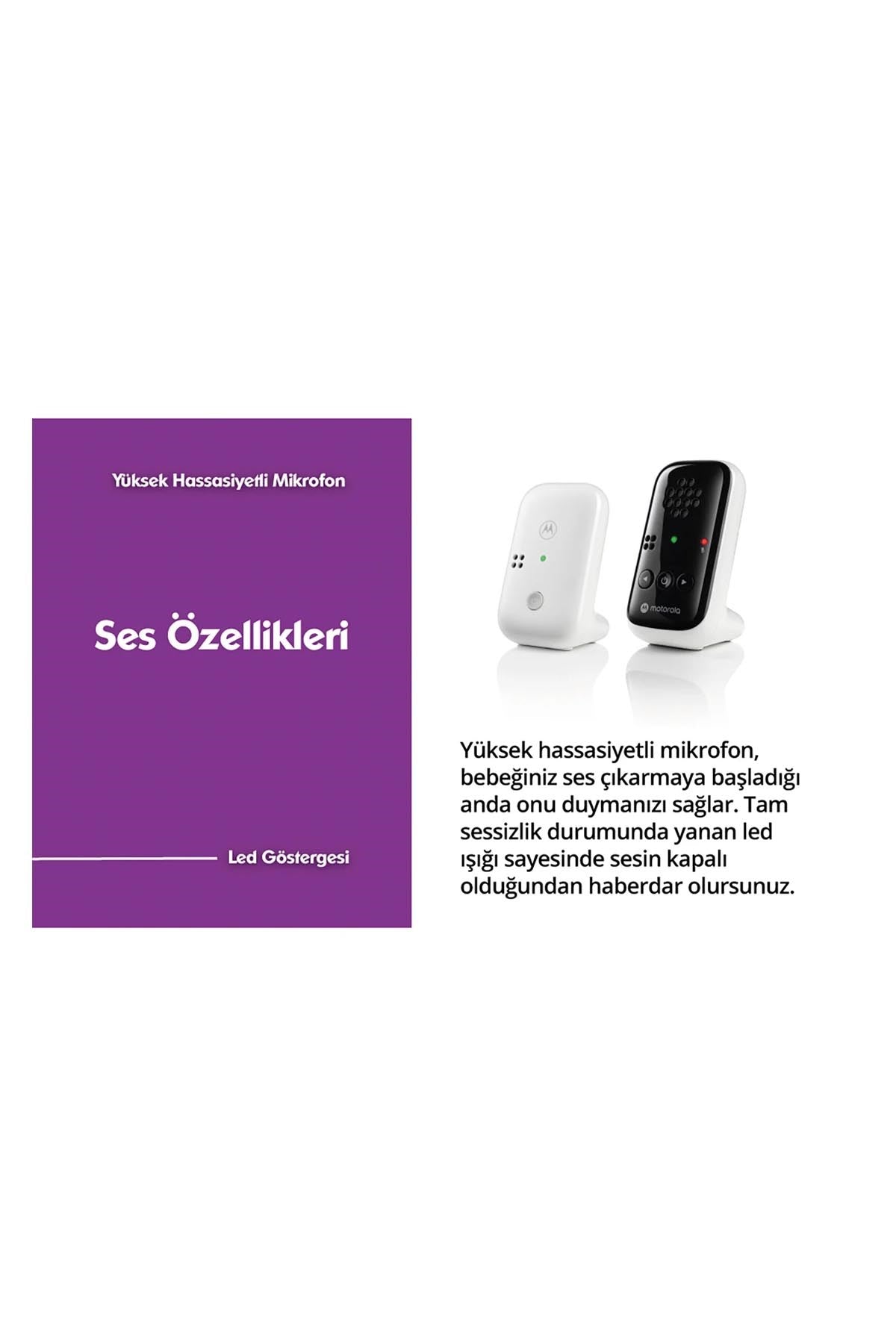 PİP10 Dect Dijital Bebek Telsizi