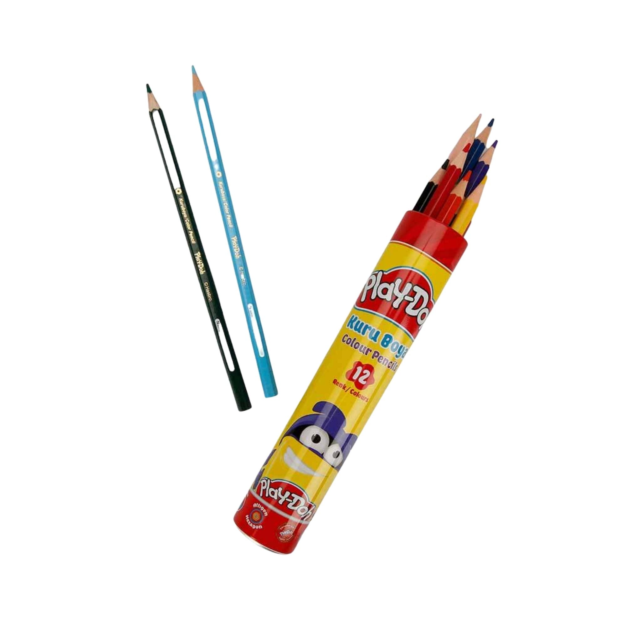 Play-Doh 12 Renk Kuru Boya Tüp