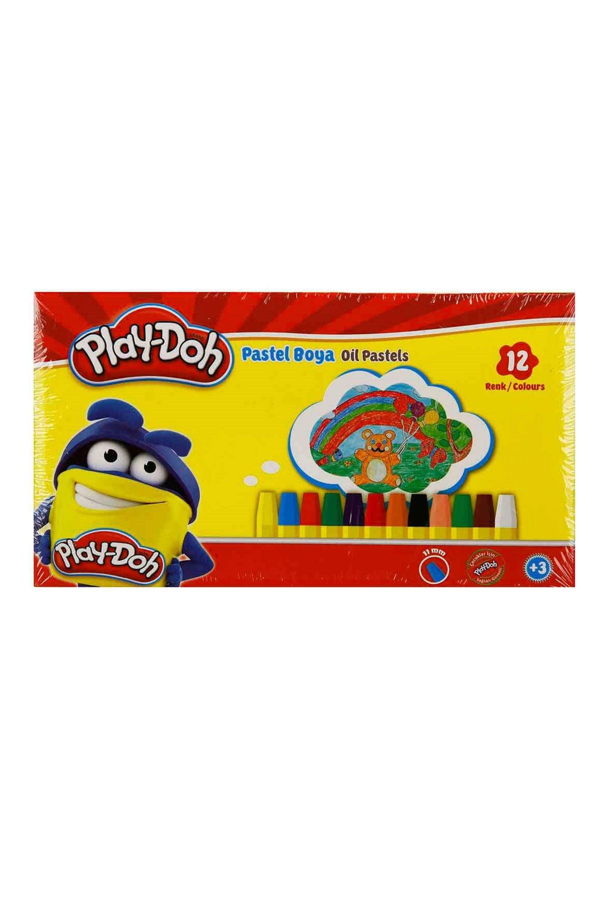 PLAY-DOH 12 RENK PASTEL BOYA