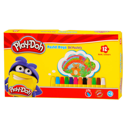 Playdoh 12 Renk Pastel Boya