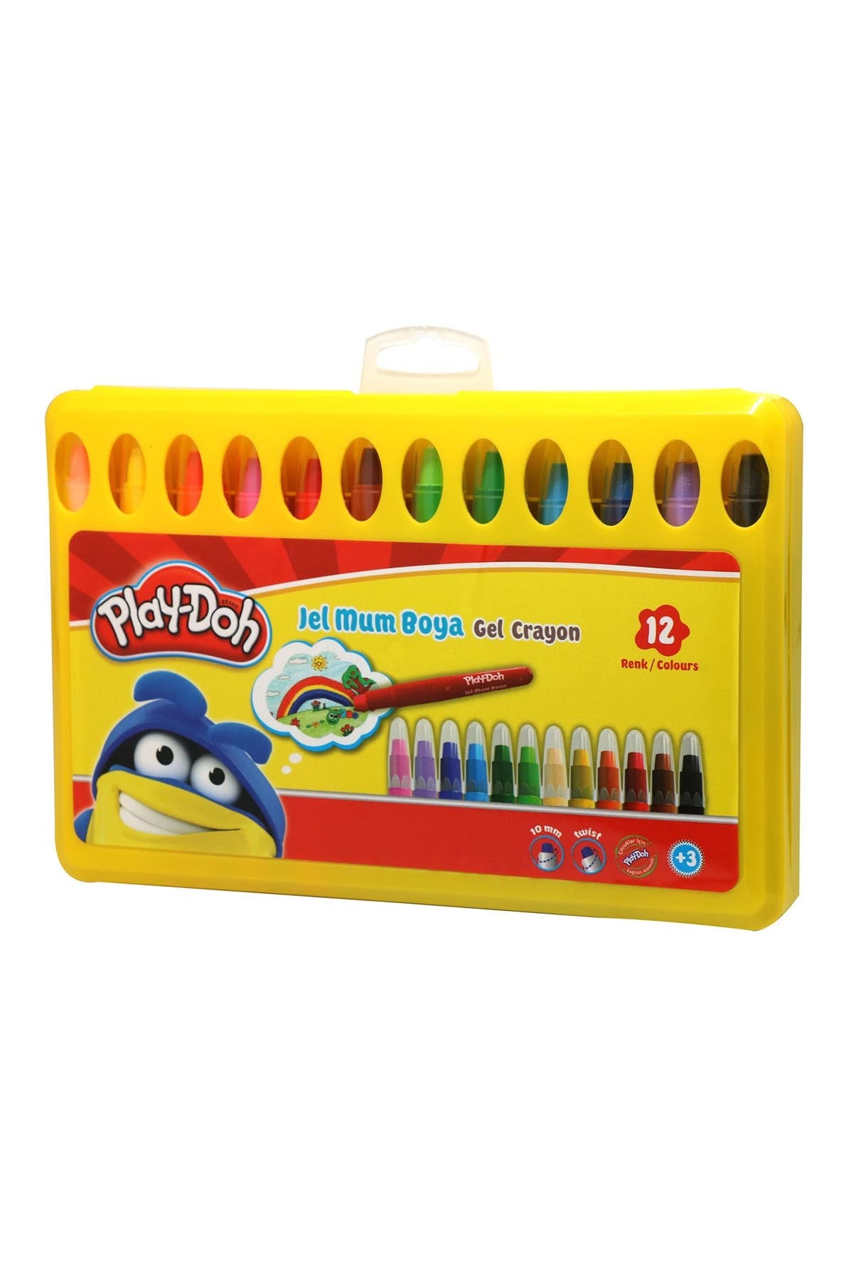 Play-Doh Jel Crayon 12 Renk Pp Box