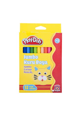Play-Doh Kuru boya Jumbo 12 Renk
