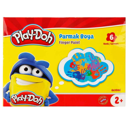 Playdoh Parmak Boyası 6 Renk 30ml