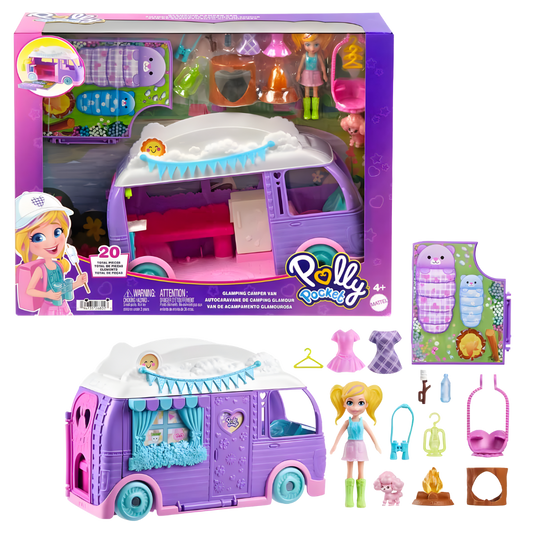 Polly Pocket Eğlenceli Karavan Oyun Seti JCC32